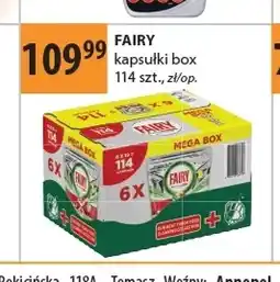 Drogerie Laboo Kapsułki do zmywarki Fairy box oferta