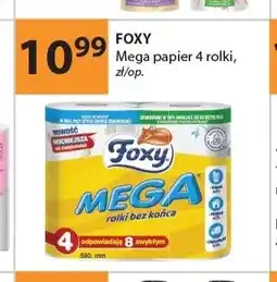 Drogerie Laboo Papier toaletowy Mega Foxy 4-pak oferta