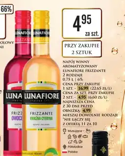 Dino Napój winny aromatyzowany Lunafiore Frizzante oferta