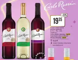 Dino Wino czerwone Carlo Rossi Red oferta