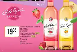 Dino Wino różowe Carlo Rossi Refresh Strawberry oferta