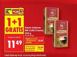 Biedronka Kawa mielona MK Cafe oferta