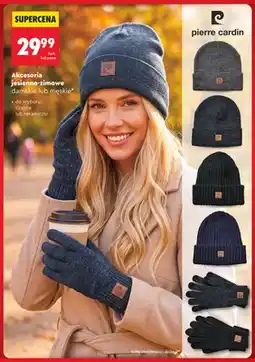 Biedronka Czapka jesienno-zimowa męska Pierre Cardin oferta