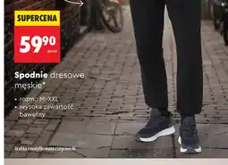 Biedronka Spodnie dresowe męskie Lee Cooper oferta