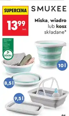Biedronka Miska składana 8,5 l Smukee oferta