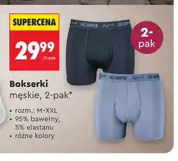 Biedronka Bokserki męskie 2-pak Lee Cooper oferta