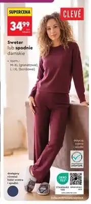 Biedronka Sweter damski Clevé oferta