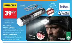 Biedronka Latarka czołowa Lethe oferta