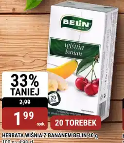 bi1 Herbata Wiśnia z Bananem Belin oferta