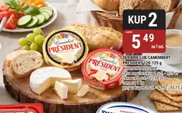 bi1 Ser Brie lub Camembert President oferta