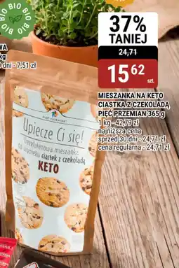 bi1 Mieszanka na keto Ciastka z czekolada piec Przemian oferta