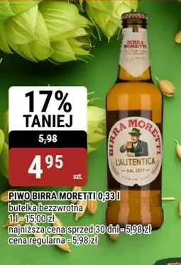 bi1 Piwo Birra Moretti oferta