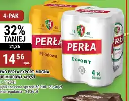 bi1 Pivo Perła Export, Mocna lub Miodowa oferta