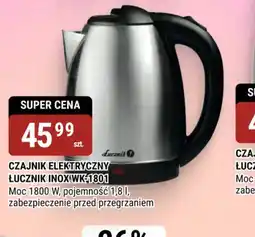 bi1 Czajnik elektryczny Łucznik Inox WK-1801 oferta