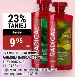 bi1 Szampon do włosów Farmona Radical oferta