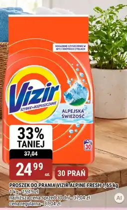 bi1 Proszek do prania Vizir Alpine Fresh oferta