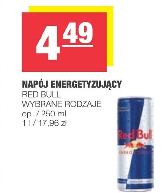 Napój energetyzujący Red Bull 250ml
