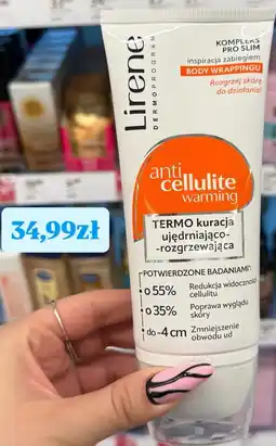 Rossmann Lirene anti cellulite warming TERMO kuracja ujędrniająco-rozgrzewająca Kompleks Pro Slim oferta