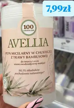 Rossmann AVELLIA Płyn micelarny w chusteczce z trawy bambusowej oferta