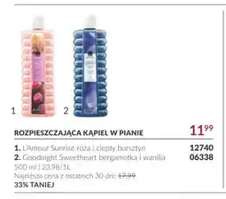 Avon Rozpieszczająca kąpiel w pianie L'Amour Sunrise róża i ciepły bursztyn oferta