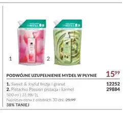 Avon Podwójne uzupełnienie mydeł w płynie Sweet & Joyful frezja i granat oferta