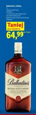 Lidl Whisky Ballantine's Finest oferta