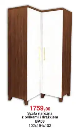 Meble Bodzio Szafa narożna oferta