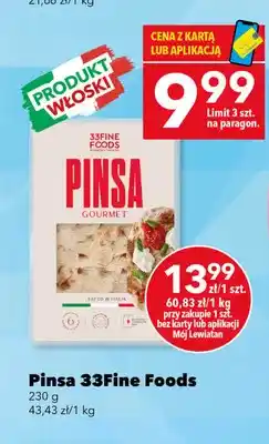 Lewiatan Pinsa 33Fine Foods oferta