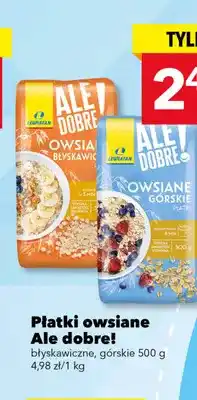 Lewiatan Płatki owsiane Ale dobre! górskie oferta