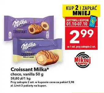 Croissant Milka choco
