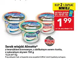 Lewiatan Serek wiejski Almette z twarożkiem kremowym oferta