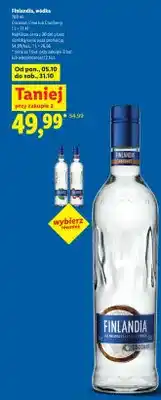 Lidl Wódka Finlandia Lime oferta