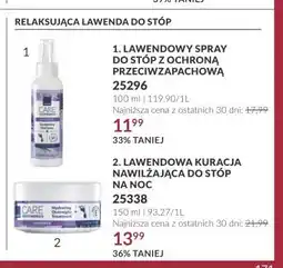 Avon Lawendowy spray do stóp z ochroną przeciwzapachową Avon Care oferta