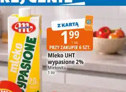 E.Leclerc Mleko UHT wypasione Mlekovita 2% oferta