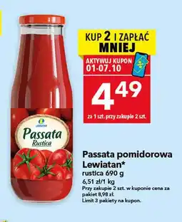 Lewiatan Passata pomidorowa rustica Lewiatan oferta