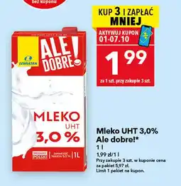 Lewiatan Mleko UHT Ale Dobre! 3,0% oferta
