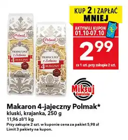 Lewiatan Makaron 4-jajeczny Polmak kluski oferta