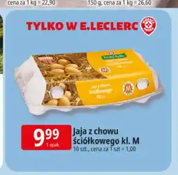 E.Leclerc Jajka kurze z chowu ściółkowego Polska Kurka oferta