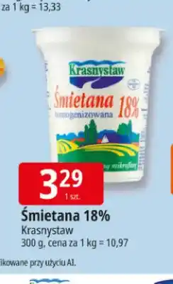 E.Leclerc Śmietana Krasnystaw 18% oferta