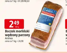 E.Leclerc Boczek morliński wędzony parzony Animex oferta