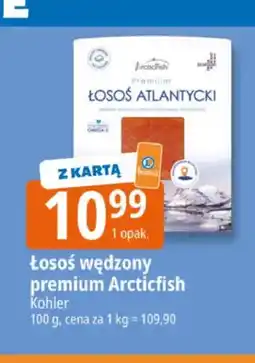 E.Leclerc Łosoś wędzony premium Arcticfish Kohler oferta