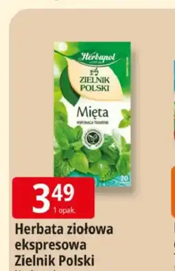 E.Leclerc Herbata ziołowa ekspresowa Zielnik Polski Herbapol oferta