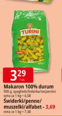 E.Leclerc Makaron 100% durum spaghetti Turini oferta