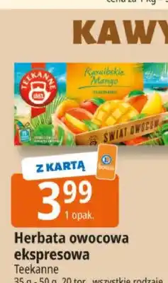 E.Leclerc Herbata owocowa ekspresowa Teekanne oferta