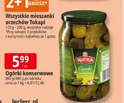 E.Leclerc Ogórki konserwowe Rustica oferta