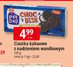 E.Leclerc Ciastka kakaowe z nadzieniem waniliowym P'tit Déli oferta