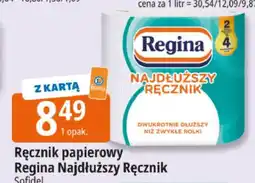 E.Leclerc Ręcznik papierowy Regina Najdłuższy Ręcznik biały 2-pak oferta