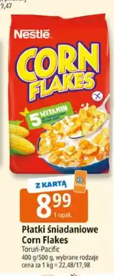 E.Leclerc Płatki śniadaniowe Corn Flakes Nestlé oferta