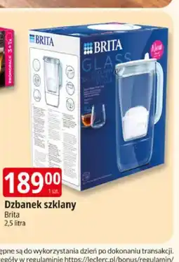 E.Leclerc Dzbanek szklany Brita oferta