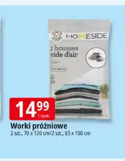 E.Leclerc Worki próżniowe 2-pak Homeside 70x120 cm oferta